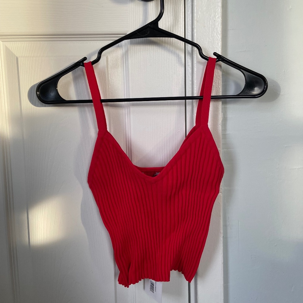 Solid & Striped Red Camisole (Size S)